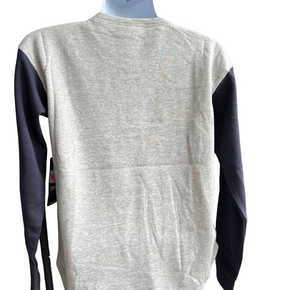 NFL Women's Top Sz M Heathered Crewneck Blue - Picture 6 of 6